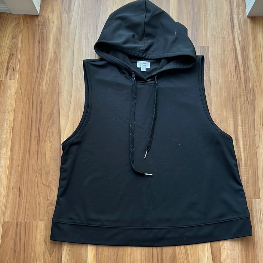 Sleeveless hooded sweatshirt-Kerrently The Drop